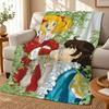 Candy Candy Throw 240g Flannel Blanket, Suitable for Sofas, Beds, Offices, Exquisite Gift Blankets
