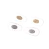 10Pairs Gold Silver Transparent Silicone Screw On Nose Pads Metal Core Brace For Glasses Support Eyewear Accessories