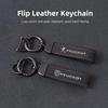 Car Tire Wheel Valve Caps Cover Suede Car Key Chain Ring Keychain for Peugeot 3008 5008 208 308 508 2008 408X 108