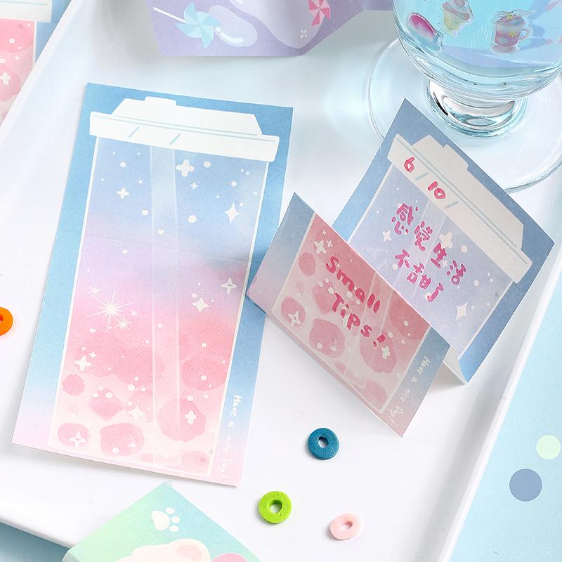 60pcs/lot Soft Little Secret Series Creative Long Strip Message Memo Paper Handmade DIY Material Craft Paper School Stationery