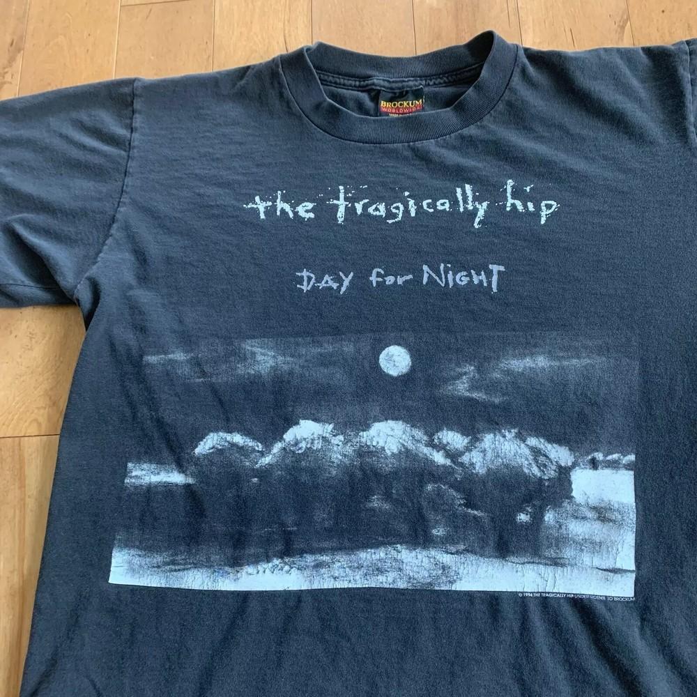 The Tragically Hip Day For Night Black Unisex Tshirt S5XL Reprint Men Women Unisex T-Shirt S