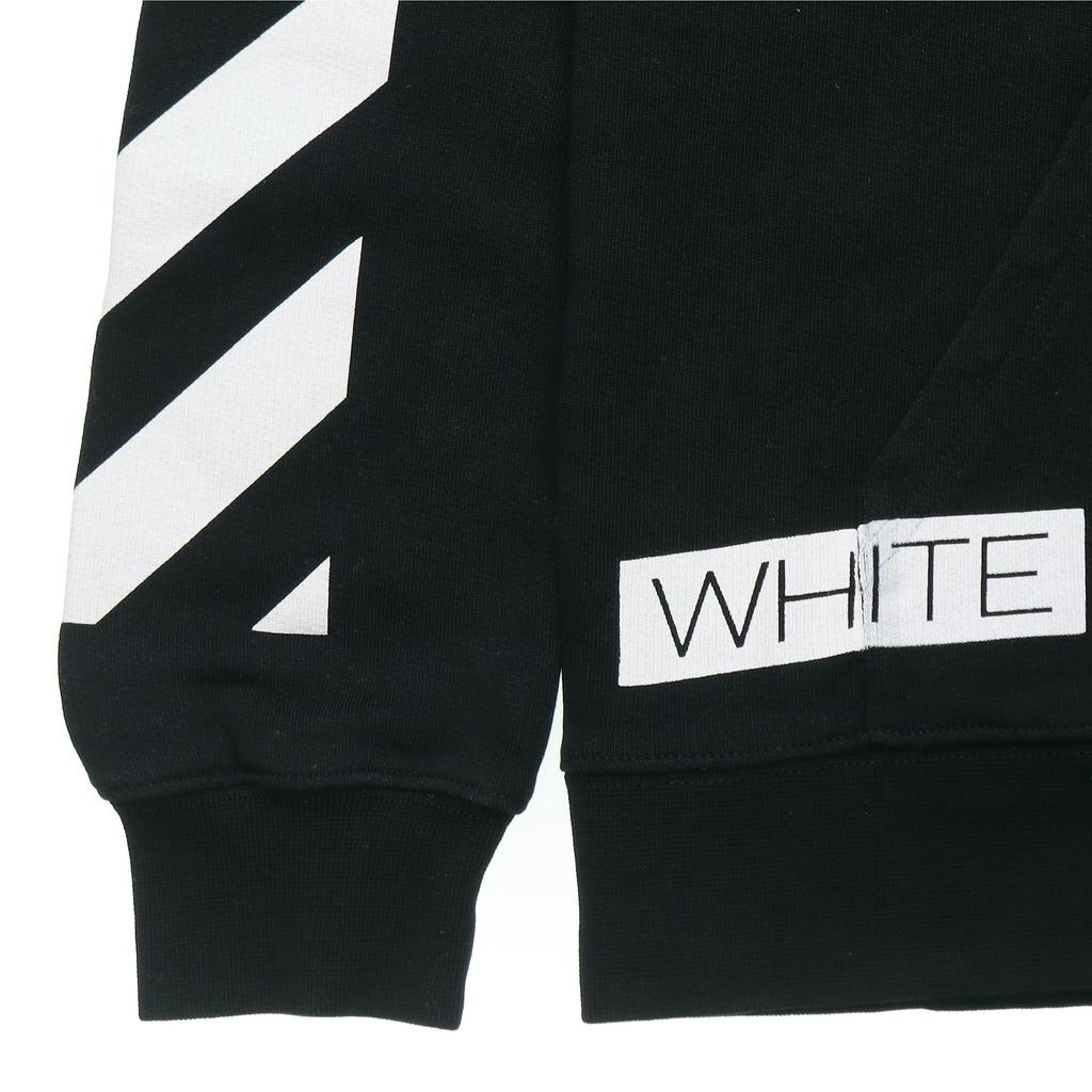 Felpa OFF WHITE da Uomo Nera OMBB001F150030031088