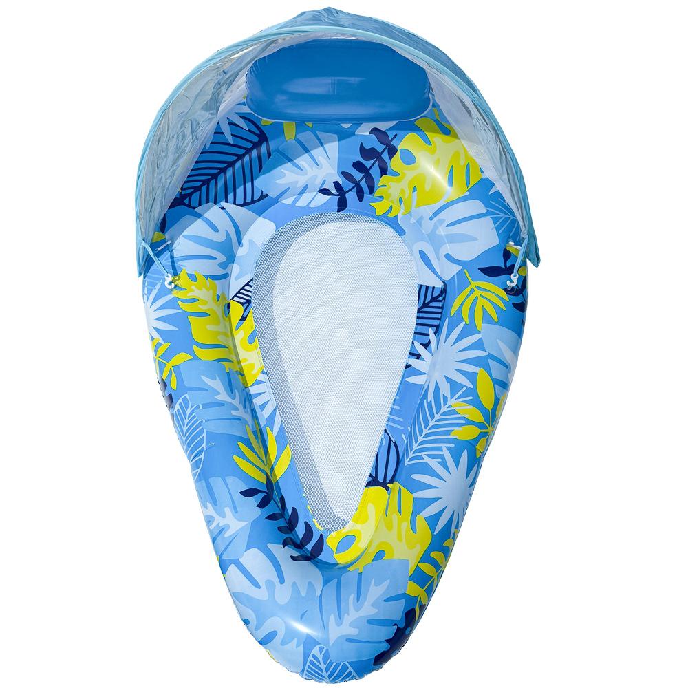 New Style Daisy Stripe Inflatable Pool Float Lounger