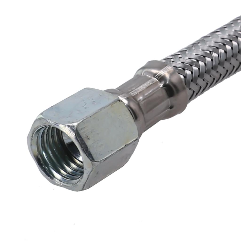 Connecting Pipe Air Compressor Flexible Hose 350mm Air Pump Stainless Steel Check Valve Connecting Pipe Oil-Free Air Compressor