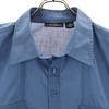 CANYON RIDGE Old Five-quarter sleeve shirt 2XL Blue Pullover Big Size Men's Used