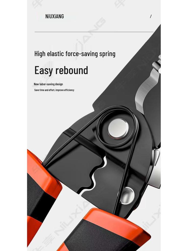 Electrician's 8-in-1 Multifunctional Wire Stripper and Stripping Tool