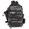 Waterproof Multi-Use Fishing Tackle Backpack With Rod Compartment Freshwater Saltwater Angling