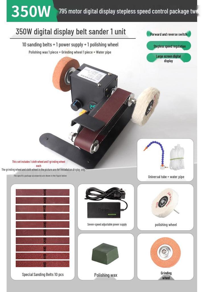Compact Electric Knife Sharpener & Mini Belt Sander