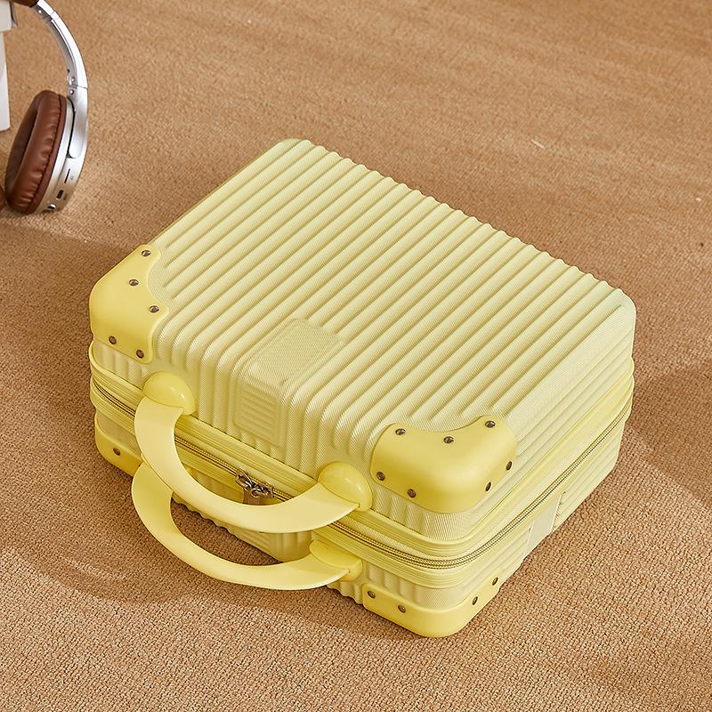 14" Carry-On Suitcase & Travel Organizer, Large Capacity 16" Lightweight Makeup Bag & Toolbox.