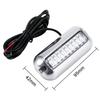 27LED Boot Spiegel Licht Onderwater Ponton Marine Schip Boot Accessoires 10-30V Licht Roestvrij Staal Waterdicht Marine Licht