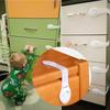 1/10Pcs Child Safety Cabinet Lock Kids Baby Drawer Door Cabinet Cupboard Toilet Safety Locks Plastic Security Protector Straps Set