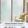 3D Opaque Window Film Privacy Glass Decals Non-Adhesive Static Cling Sun Blocking UV Protection for Bathroom Home Office