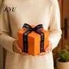 Halloween Party Favor Packaging Ribbon, 5 Yards 5/8" Pumpkin Spider Web Printed Ribbon for Holiday Crafts Gift Wrapping, DIY Wreath Bow Crafts,