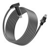 6FT 1.8M Satellite POE Cable 1200mbps 24AWG Single Copper Core Waterproof Satellite Router Cable