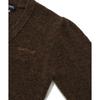 Covernat Logo V-Neck Cardigan Melange Sweater Women sweater Brown CO2304KT81BR