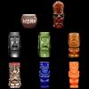 Tiki Bar Tiki MUG Keller Hawaii Cocktail Glass Martini Ceramic Mugs Creative Cup Easter Island Mugs Halloween Gift for Bar Tools