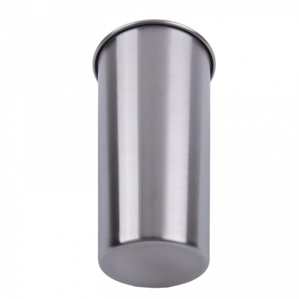Stilbecher für Milchshakes aus 304 Edelstahl mit breiter Basis 230/360/500/600ml