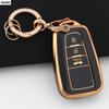 2 3 4 Buttons Hot TPU Car Key Case Fob Keychain Shell For Toyota CHR Camry Corolla RAV4 Highlander C-HR Prius Land Cruiser Prado