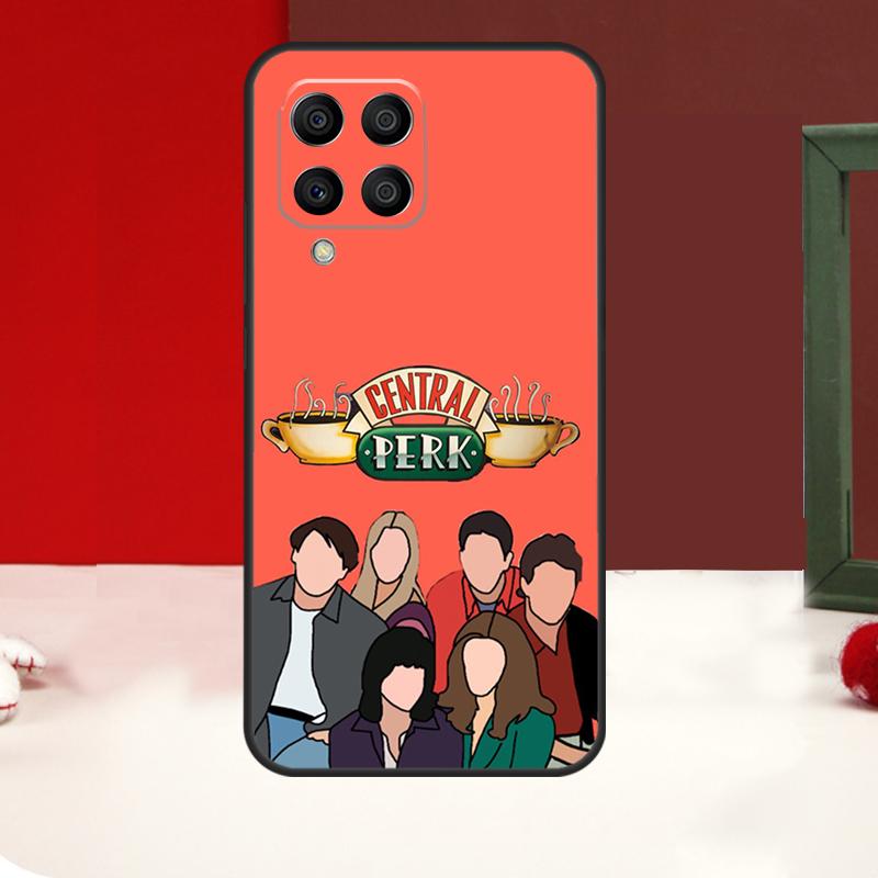 Central Perk Friends Case For Samsung Galaxy M11 M21 M31 M14 M34 M54 M12 M32 M52 M15 M13 M16 M36 M56 M53 M35 M55