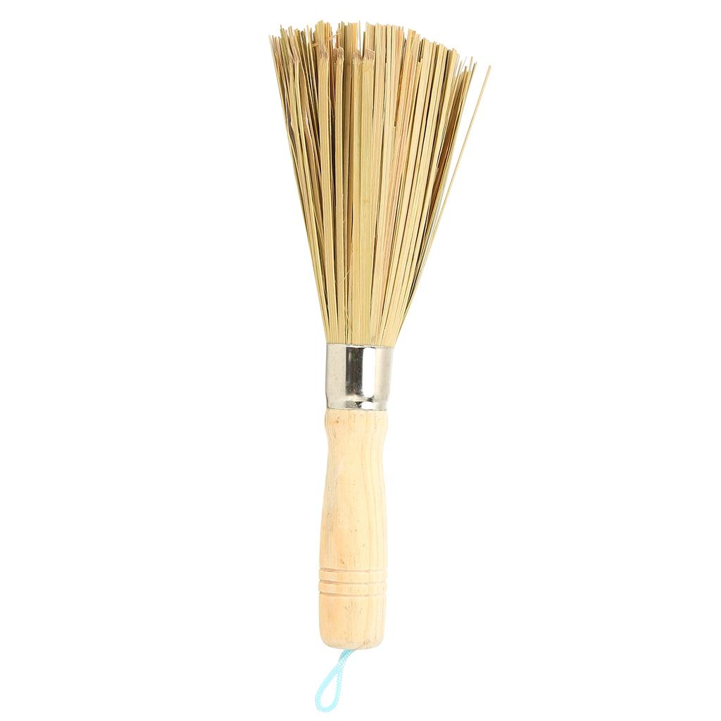 Bamboo Pot Brush Natural Bamboo Clean Cleaning Whisk Material Environmental Protection Kitchen Pan Brush for Pots Bowls