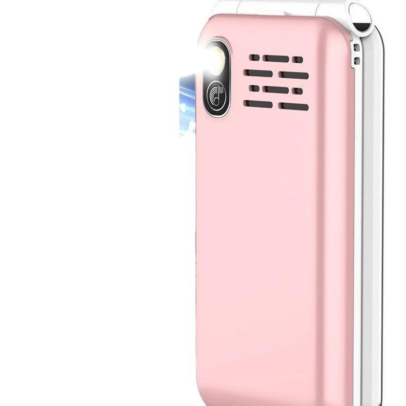 Large Screen Ladies Flip Button Elderly Mobile Phone Dual Card Standby Grow Up Button Elderly Machine Student Spare Machine
