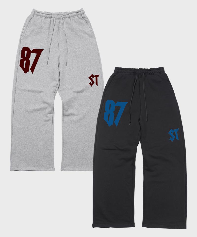 ARTISTWEAR [Atw] 87St Wide Banding Pants_Gy