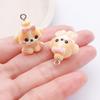 Cute 3D Resin Husky Schnauzer Teddy Pendant - DIY Bracelet & Necklace Charm