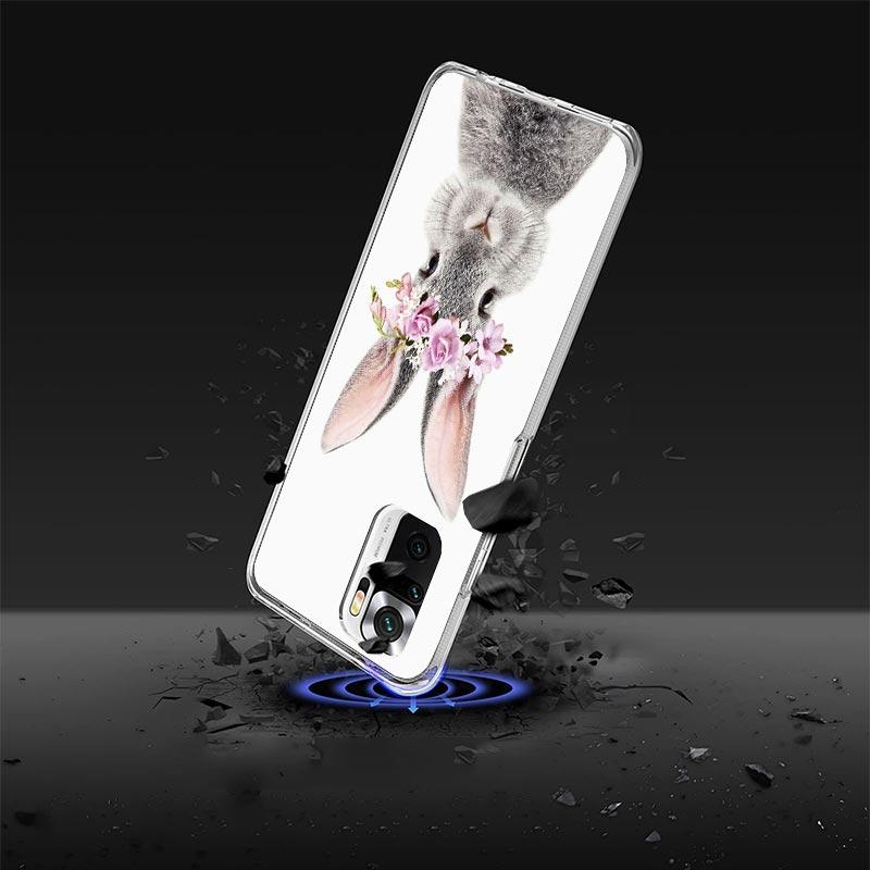 Cute Bunny Baby Rabbits Case Phone Cover for Xiaomi Redmi 13 13C 14C 12 12C 10 10C 10A 9 9C 9A 9T 8 8A 7 7A 6 Pro 6A K70 K60 K40