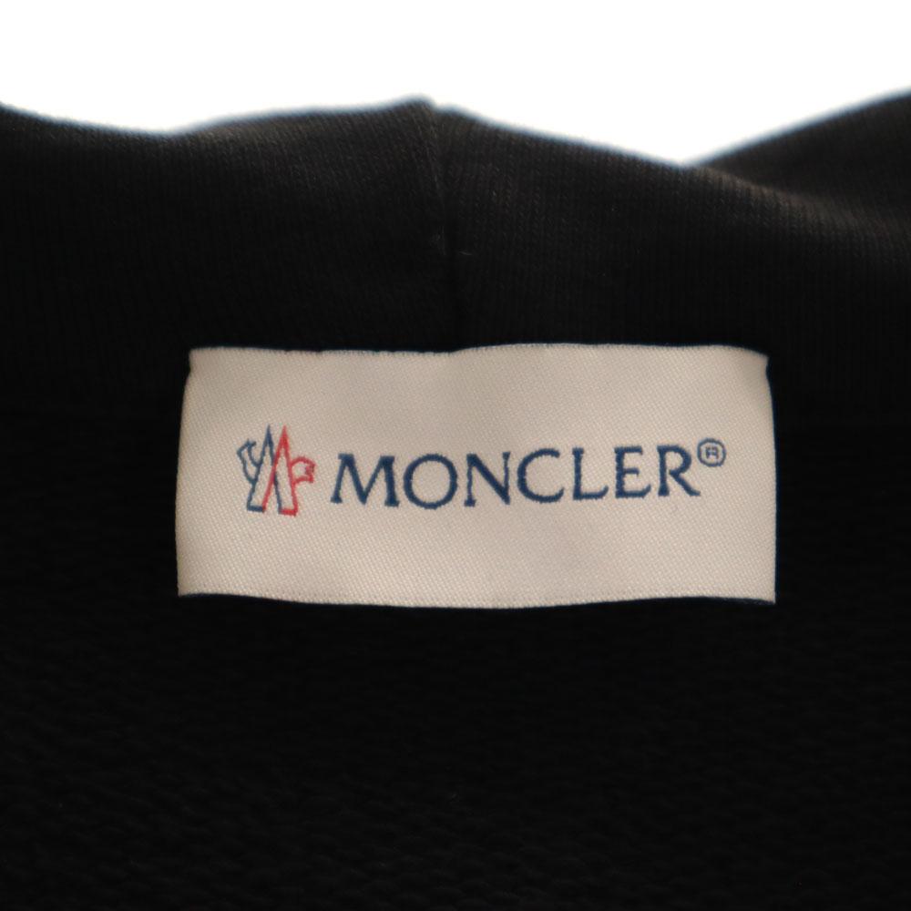 Moncler H10918G00047 Sweat cu mânecă lungă Hanorac cu fermoar M negru CARDIGAN CU FERMOAR Bărbați Second-hand