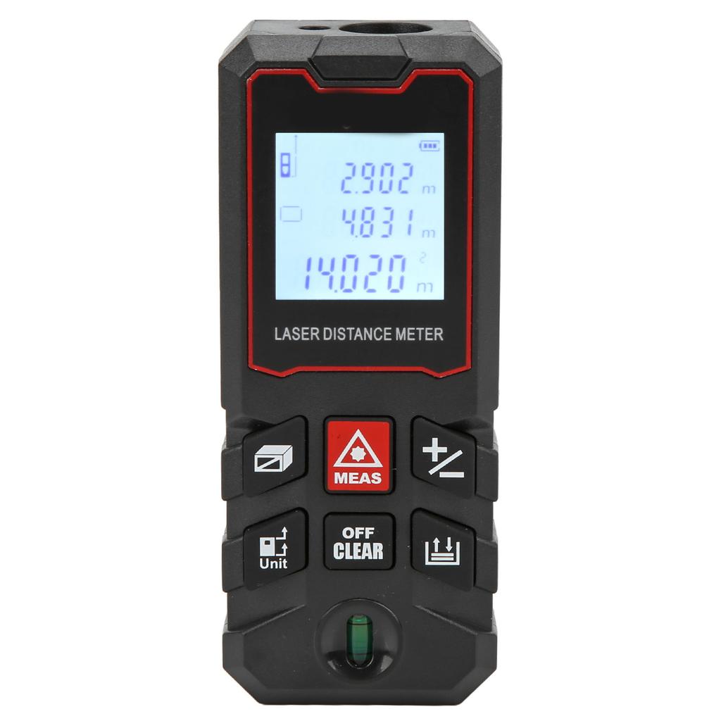 RICHMETERS Laser Distance Measure Meter + 1.5 mm Accurate Laser Measuring Instrument with Pythagorean Mode80M