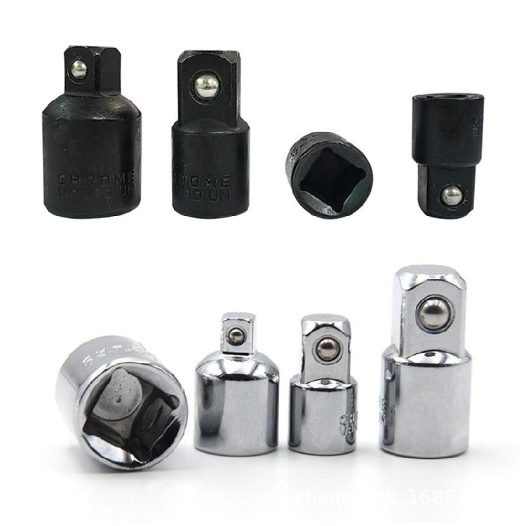 4Pcs Steel Square Socket Adapter Bit 3 Extension Rod Multiple Size Conversion Workshop Accessories