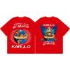 Cantante Karol G Tropicoqueta Tour 2026 Magliette Grafiche Uomo Donna Moda Vintage T-shirt Estiva Casual Ampia Magliette in Cotone