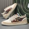 Damen Canvas Schuhe Lässige bestickte Stoffschuhe für Frauen