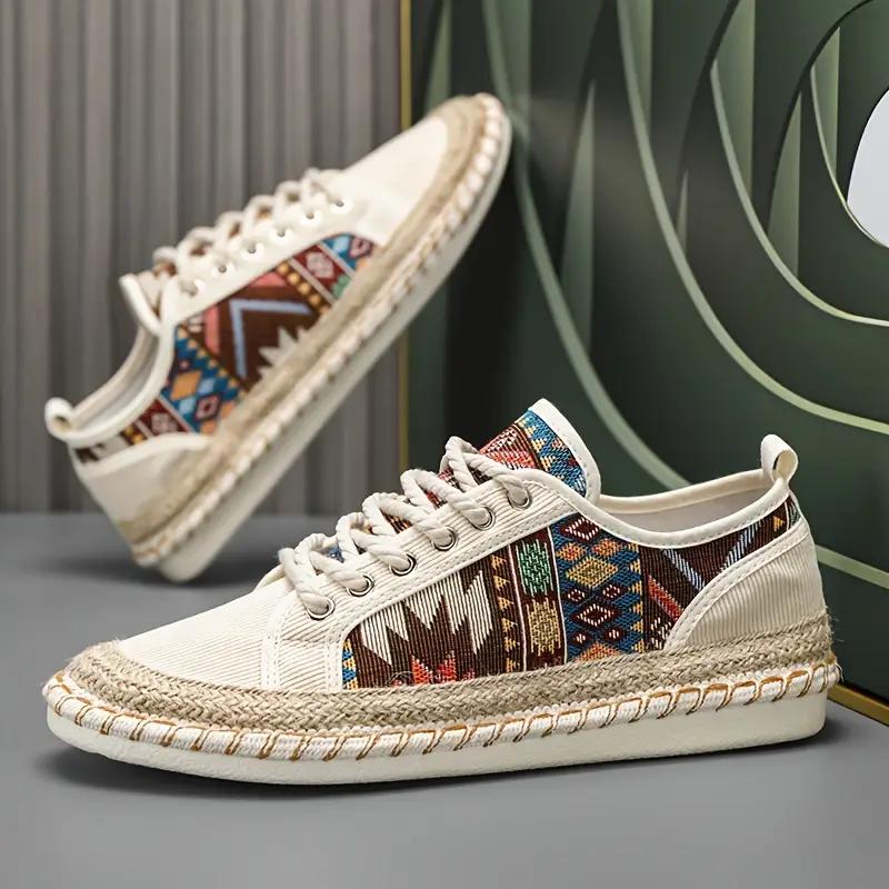 Damen Canvas Schuhe Lässige bestickte Stoffschuhe für Frauen