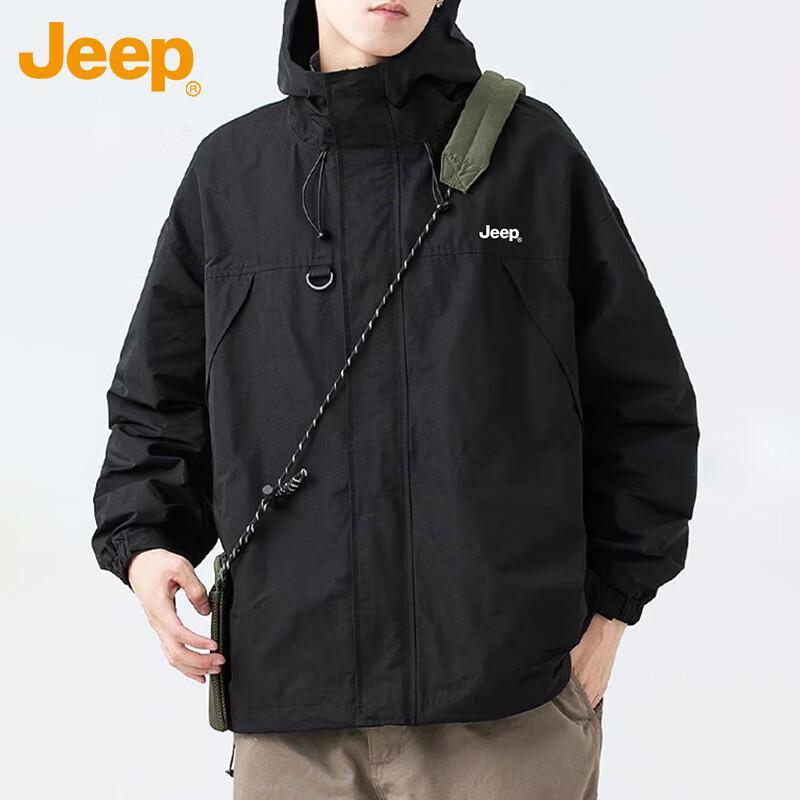 Jeep Men's Autumn/Winter Casual Outdoor Jacket