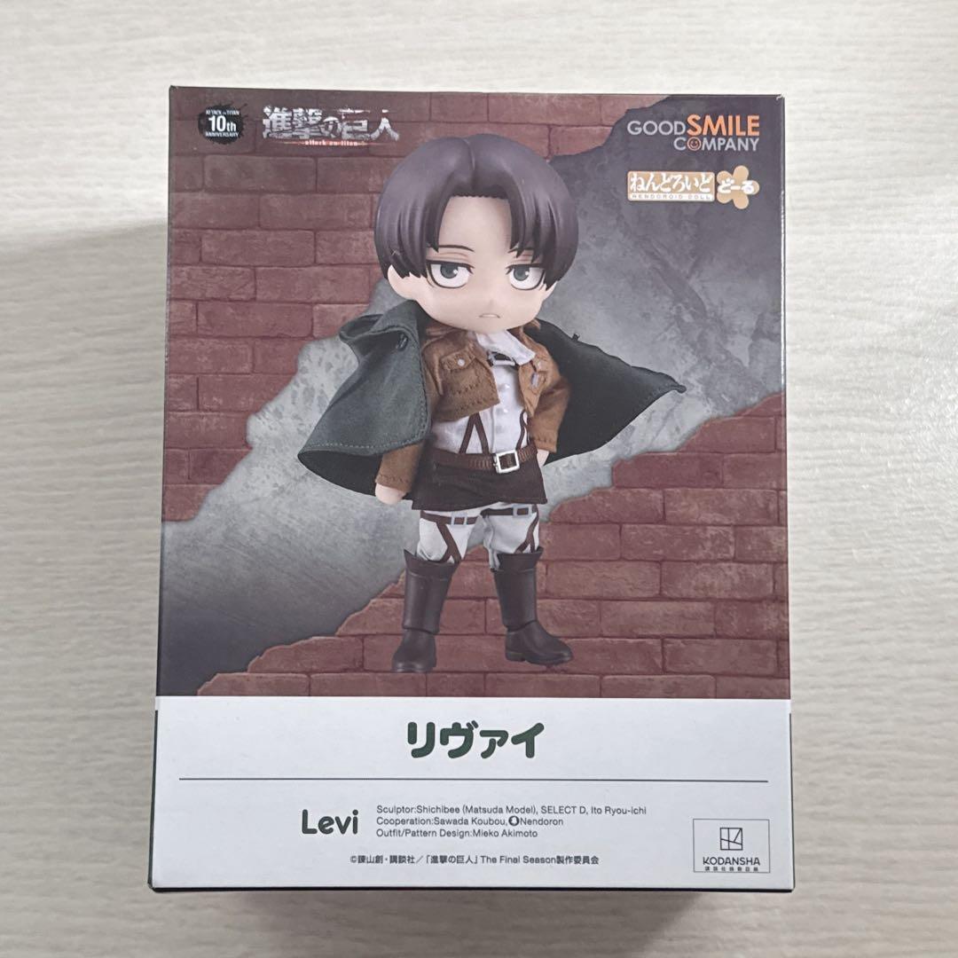 

[USED] Attack on Titan Levi Nendoroid Doll
