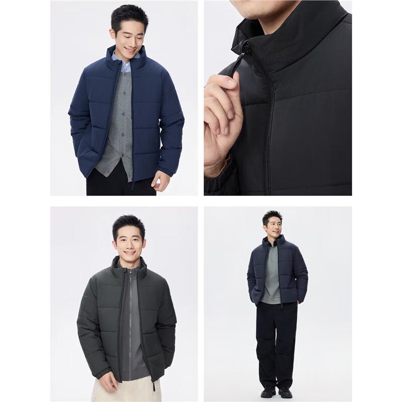 Giordano Men's Padded Stand-Collar Jacket