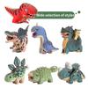 Colorful Cartoon Dinosaur 3d Puzzle Toy For Kids Creative Diy Paper Model Fun