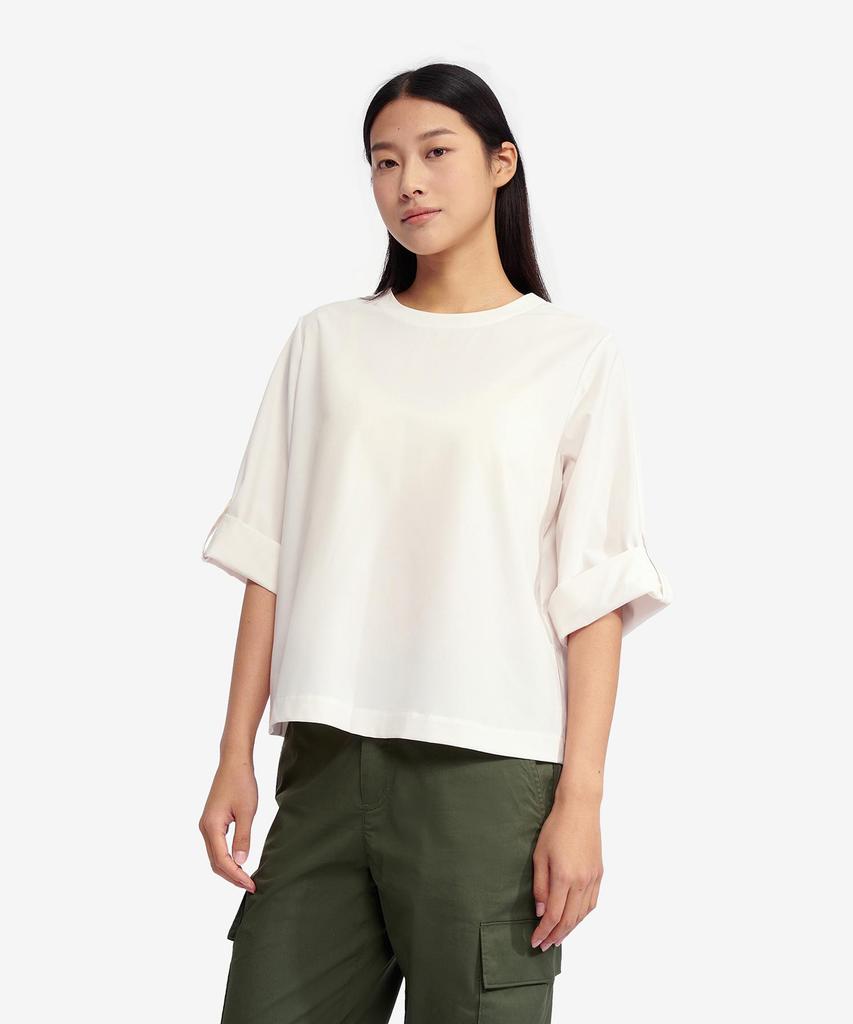 Aigle Women'S Functional Short Roll-Up Shirt Aas25Wshi006Lai