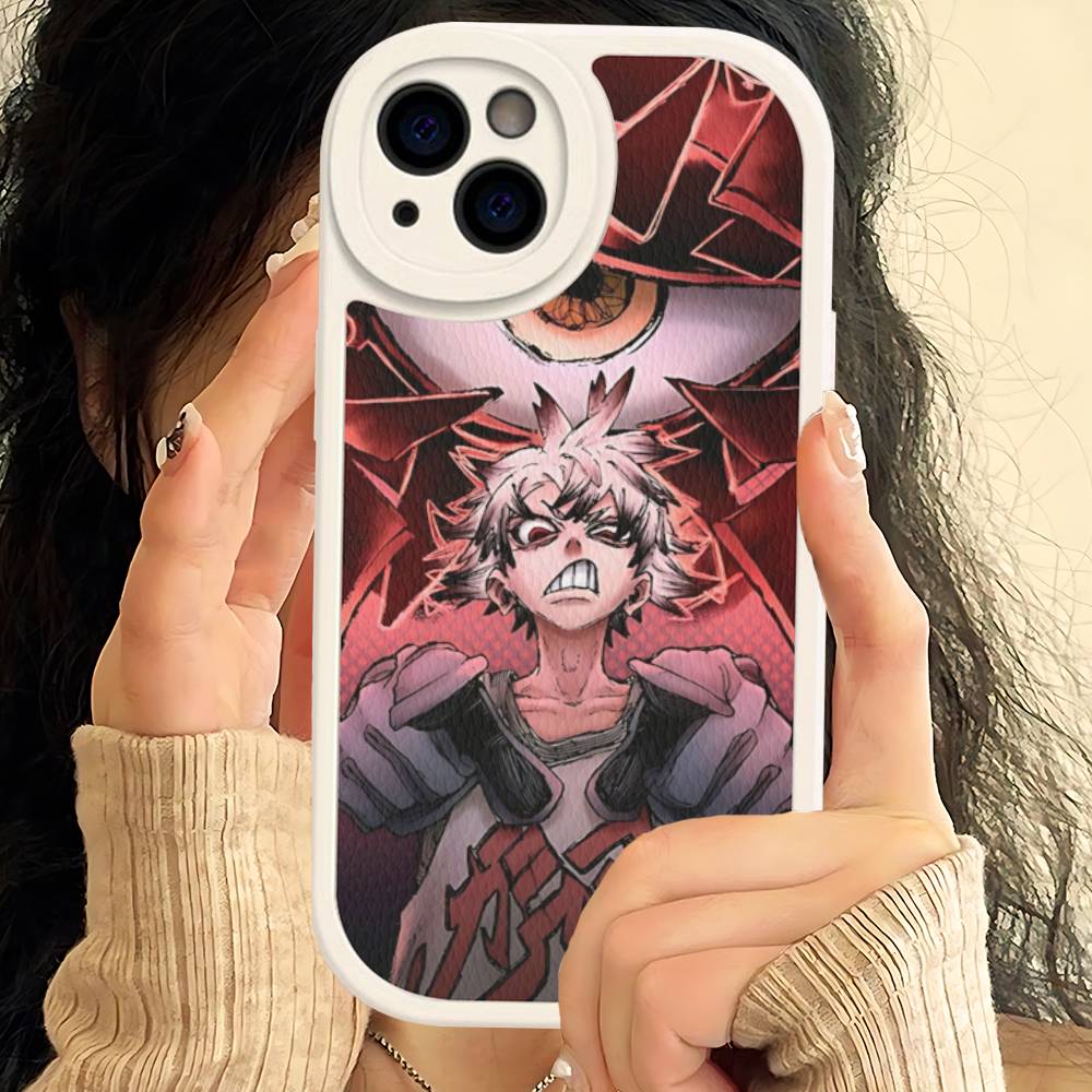 Combat Anime G-Gachiakuta Japanese Phone Case Hard Leather For IPhone 14 13 16 Mini 15 14 11 12 Pro Max Plus Fundas