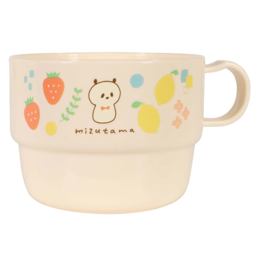 Kutsuwa Mizutama Plastic Cups (Set of 3) MU004 Made in Japan