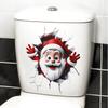 Christmas Snowman Toilet Sticker Merry Christmas Party Decoration 2025 Xmas Bathroom Decor Navidad Natal New Year Gift 2026 7