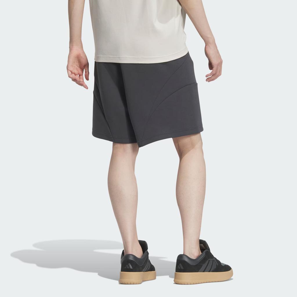 Adidas Future Style Knit Drawstring Loose Sports Five-Point Casual Shorts Men Shorts Carbon-Black JL9993