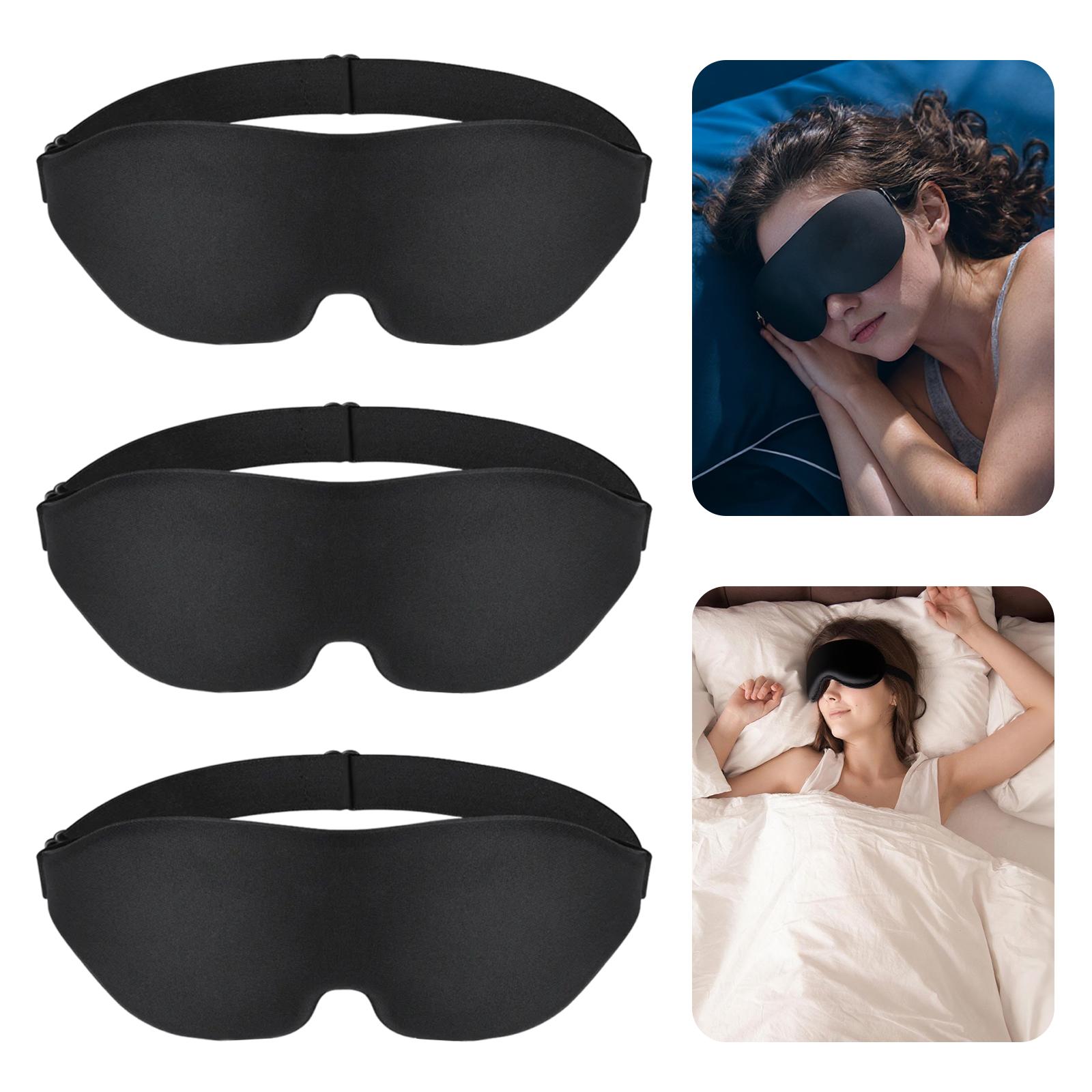 3D Eye Mask Sleep Mask Soft Breathable Sleeping Eye Mask Blackout Eye Cover for Sleeping China Mainland