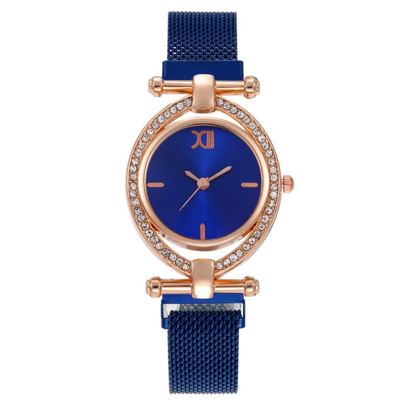 

Женские часы овальной формы с бриллиантами, женские часы с железным магнитом, кварцевые часы с железным магнитом, женская модель