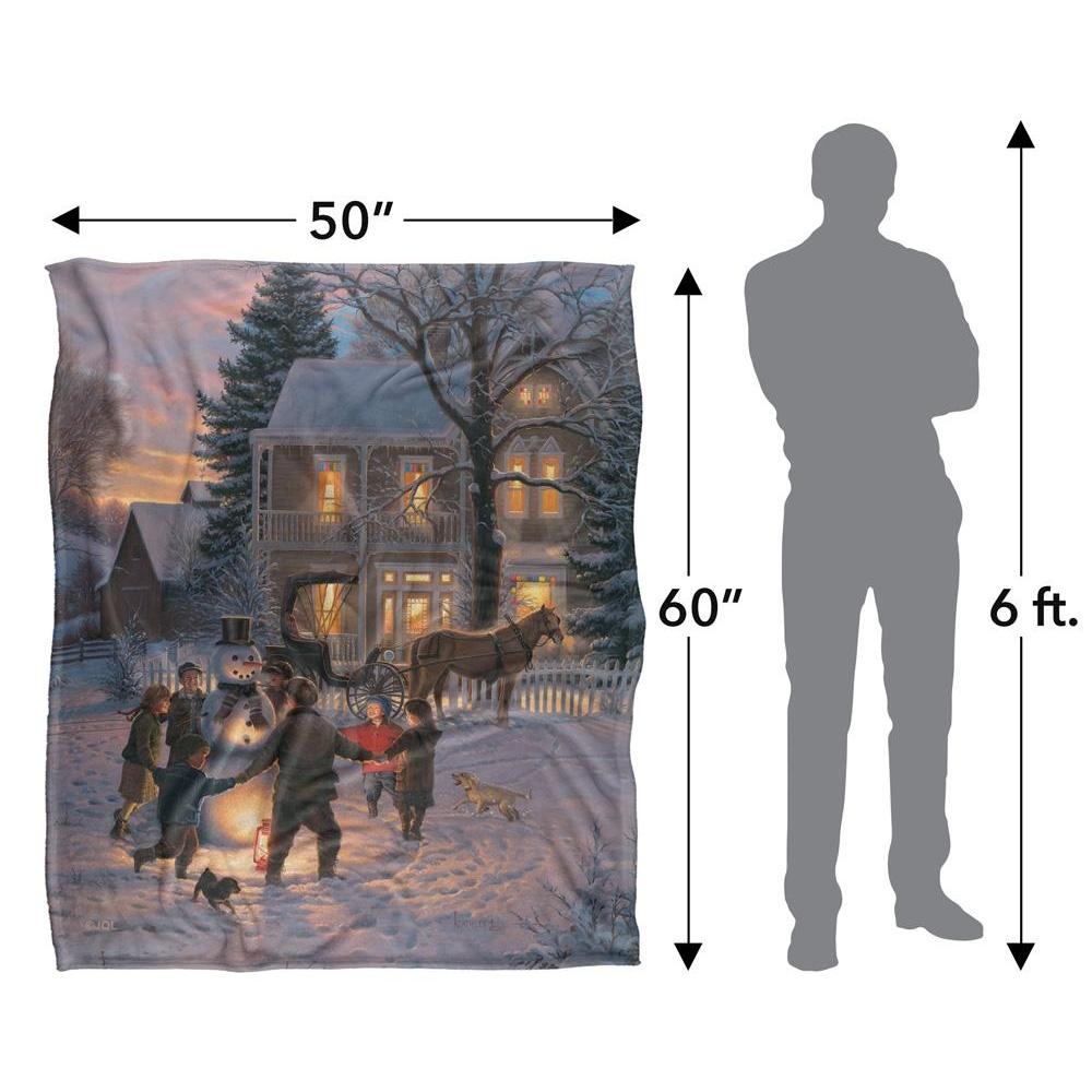 JQ Licensing All The Way Silky Laughing Supersoft Blanket