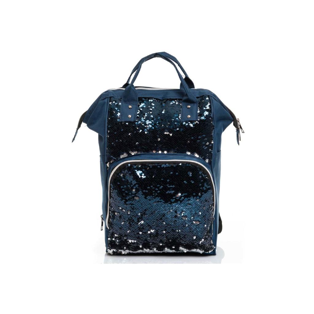 Mother Baby Care Backpack With Bottle Thermos Liquid Proof Metal Stroller With Hanger Apparatus