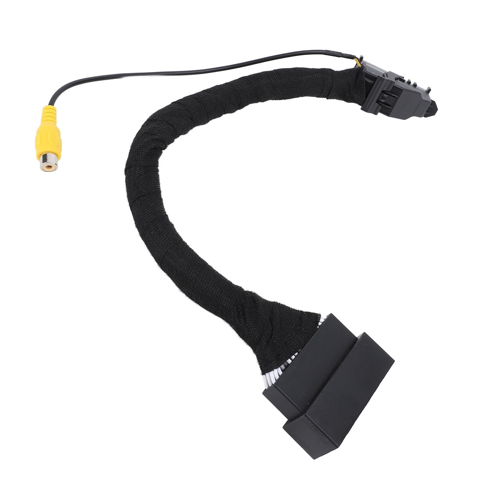 

Rearview Camera Adapter Cable Harness Plug and Play Stable Connection for 54 Pin SYNC 2 Or SYNC 3 with RCA
