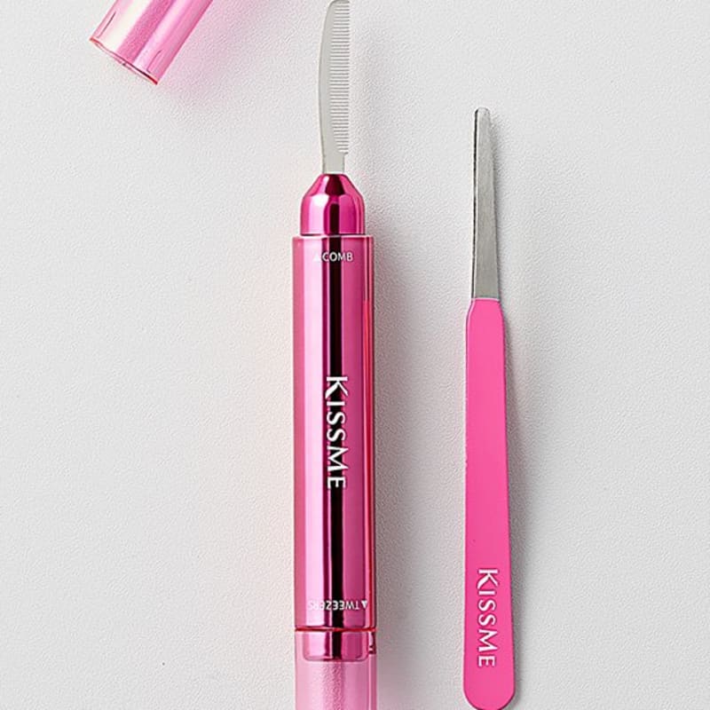 Kiss Me Eyelash Comb & Tweezer Kit