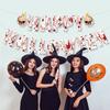 Halloween Party Streamers Scary Decorations Flag for Theme Party Supplies